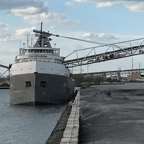 Marine-to-Rail Transloading